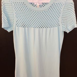 Milly short sleeve cutout dress